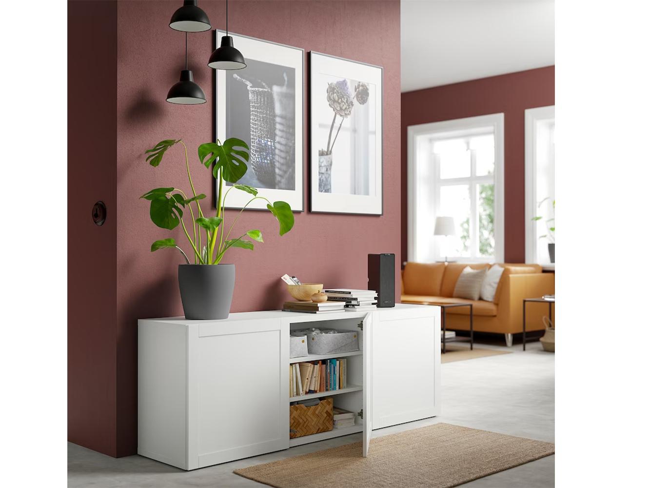 Комод Беста 114 white ИКЕА (IKEA)  изображение товара