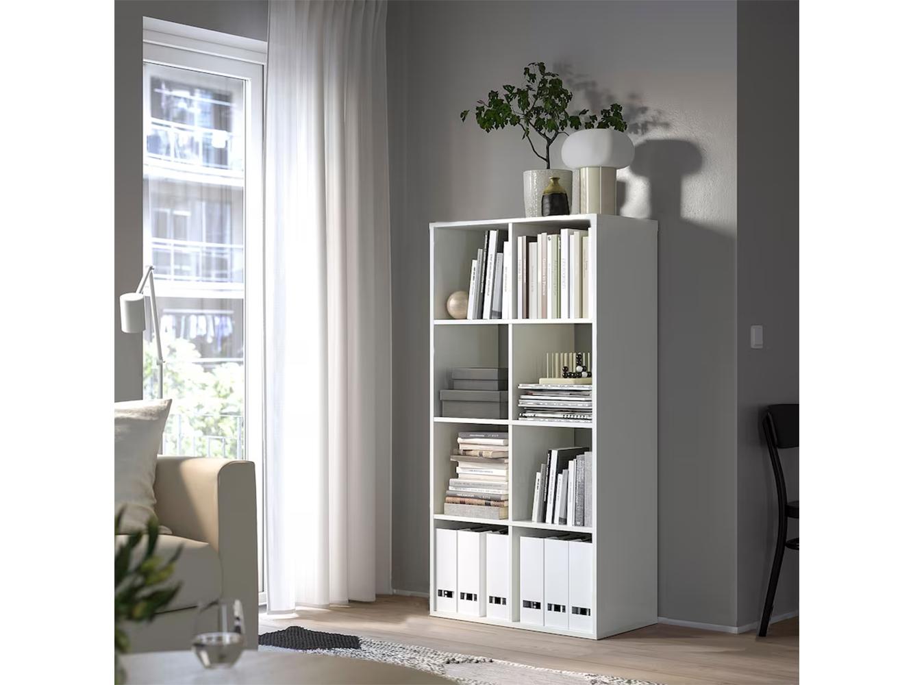 Стеллаж Каллакс 218 white ИКЕА (IKEA)  изображение товара