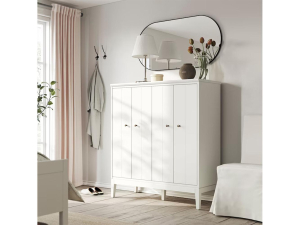 Распашной шкаф Иданас 16 white ИКЕА (IKEA) Распашной шкаф Иданас 16 white ИКЕА (IKEA) в Москве