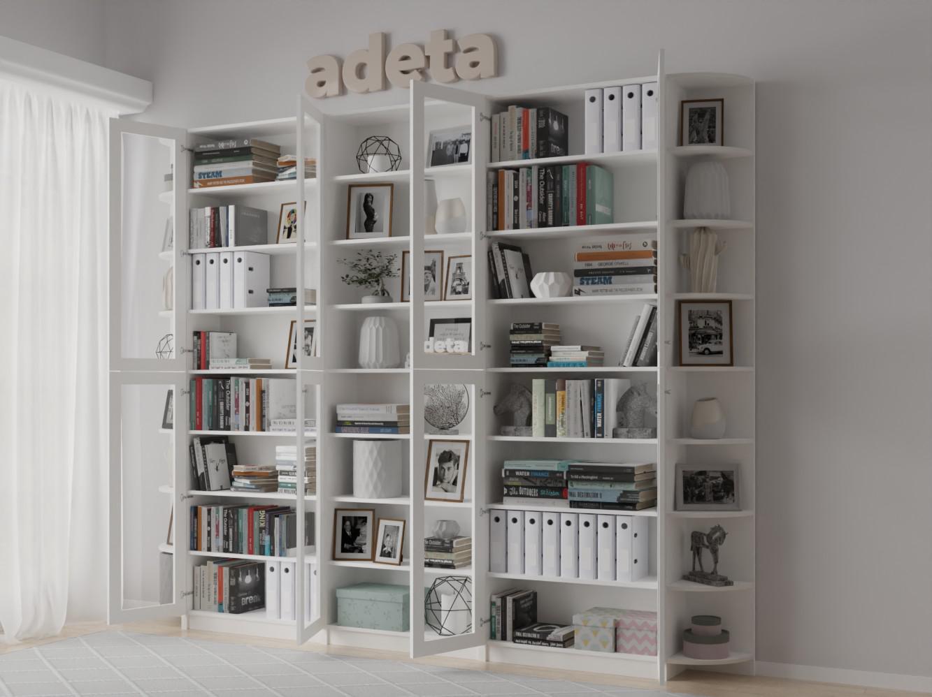 Книжный шкаф Билли 425 white ИКЕА (IKEA) изображение товара