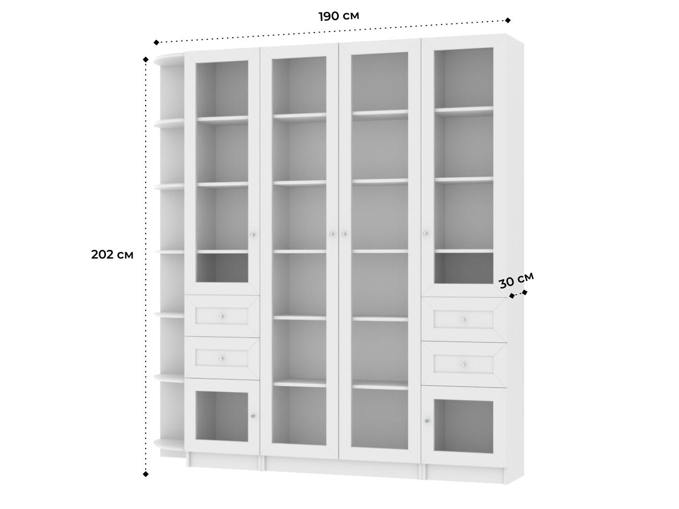 Книжный шкаф Билли 366 white ИКЕА (IKEA) изображение товара