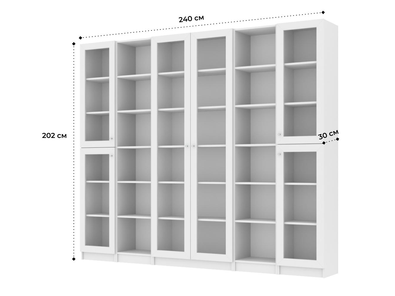 Книжный шкаф Билли 368 white ИКЕА (IKEA) изображение товара