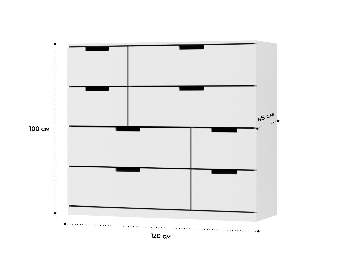 Комод Нордли 29 white ИКЕА (IKEA) изображение товара