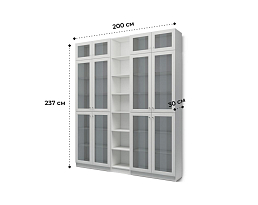 Изображение товара Книжный шкаф Билли 348 brown ИКЕА (IKEA) на сайте adeta.ru