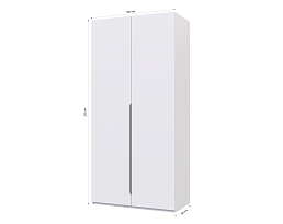 Изображение товара Распашной шкаф Пакс Альхейм 12 white (silver) ИКЕА (IKEA) на сайте adeta.ru