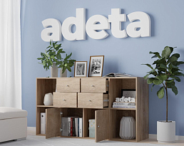 Изображение товара Стеллаж Билли 128 beige ИКЕА (IKEA) на сайте adeta.ru